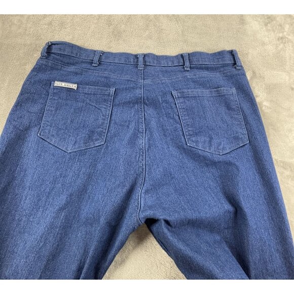 Tom James Blue Delta Jeans Mens Blue Denim 40" Waist Custom Stretch USA - Picture 9 of 10